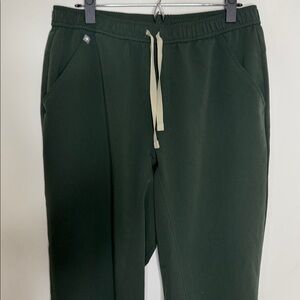 Figs Men's Dark Moss Jogger Scrub Pants L/S